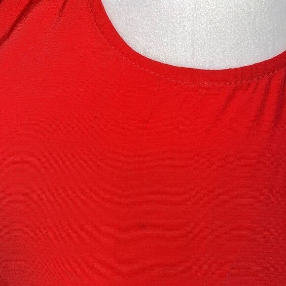 Something Navy Neon Coral Dress - Picture 11 of 16